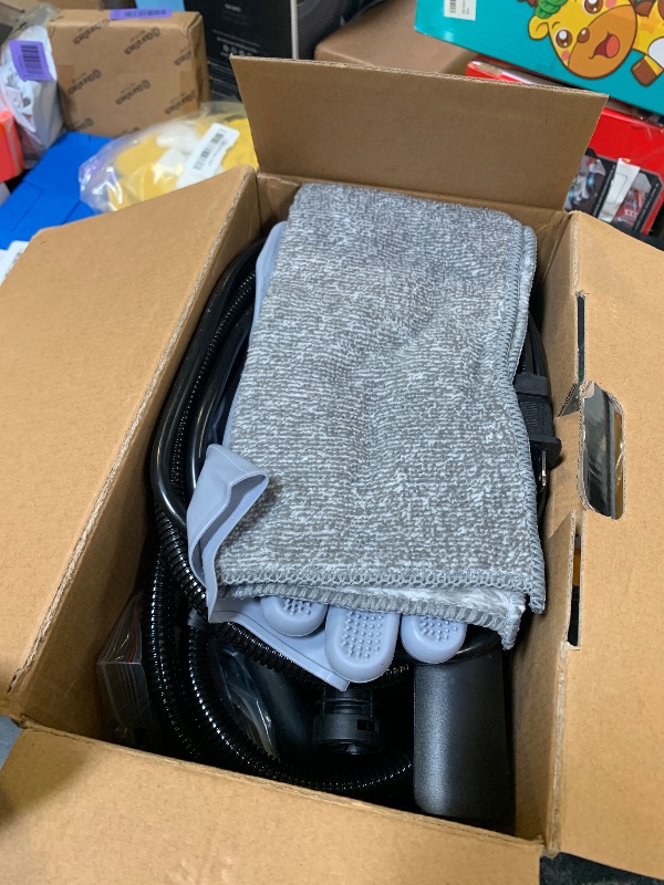 Photo 1 of Steam Cleaner, Portable Steamer for Cleaning with 16pcs Accessories, 6-Level Adjustable and 15s Heat-Up, Handheld Steam Cleaner for Home, Tile, Dirt, Grout, Grease, Car Detailing