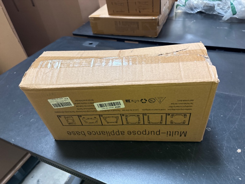 Photo 1 of **USED/MISSING WHEELS** W B D WEIBIDA Mobile Roller with 4 Locking Wheels, Adjustable Furniture Dolly Mini Fridge Stand Appliance Dollys Cart Washer Pedestal for Portable Washing Machine, Dryer, Refrigerator