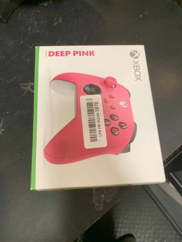 Photo 1 of Xbox Wireless Gaming Controller | Deep Pink | Console, PC, & Android | Textured Grip | Wireless, Bluetooth, USB-C Connectivity