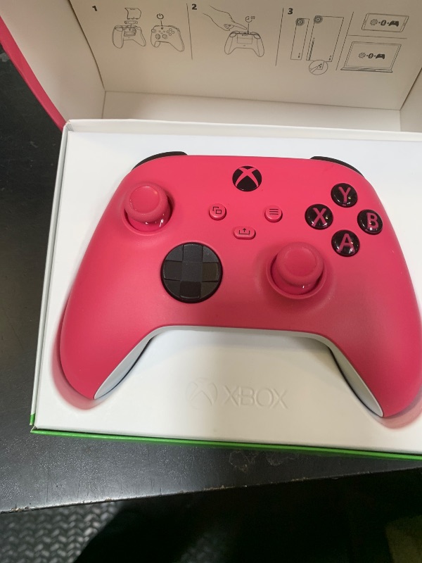 Photo 1 of Xbox Wireless Gaming Controller | Deep Pink | Console, PC, & Android | Textured Grip | Wireless, Bluetooth, USB-C Connectivity