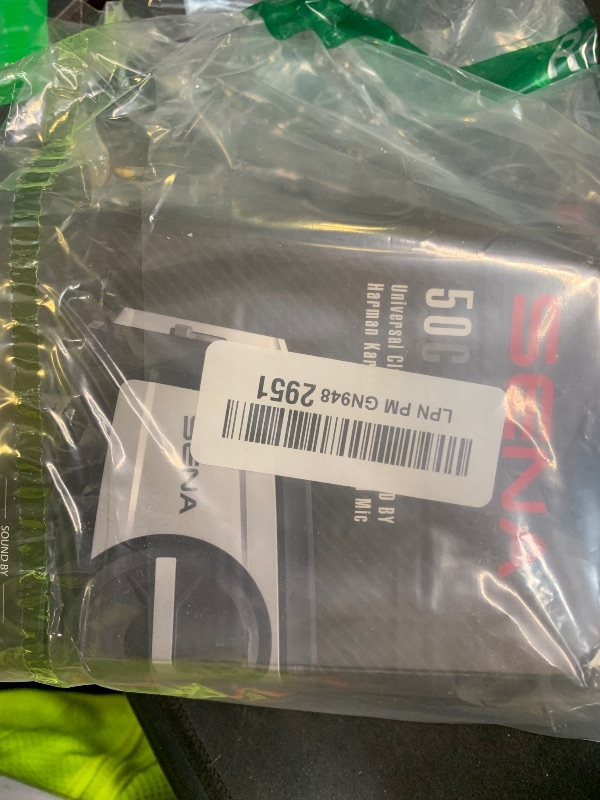 Photo 1 of Sena 50C Universal Clamp Kit with Sound by Harman Kardon Speakers and Mic (50C-A0311)