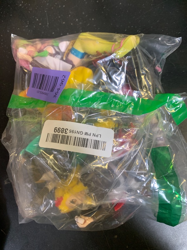 Photo 1 of MLDVQJV 6Pcs Demon Anime Figures Set, Slayer Characters for Anime Fans (Rice Ball)