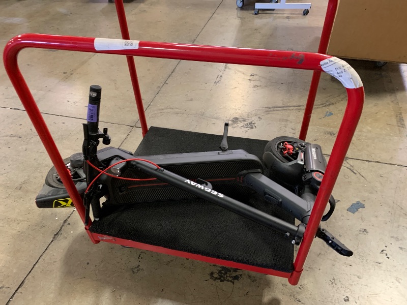Photo 1 of Segway Ninebot Max G3 Electric Scooter, 28 mph Top Speed w/ 50 Miles Max Range, 2000W Peak Motor, Dual Hydraulic Suspension, Fast Charging Scooter for Adults and Teens, UL-2272 2271 Certified
