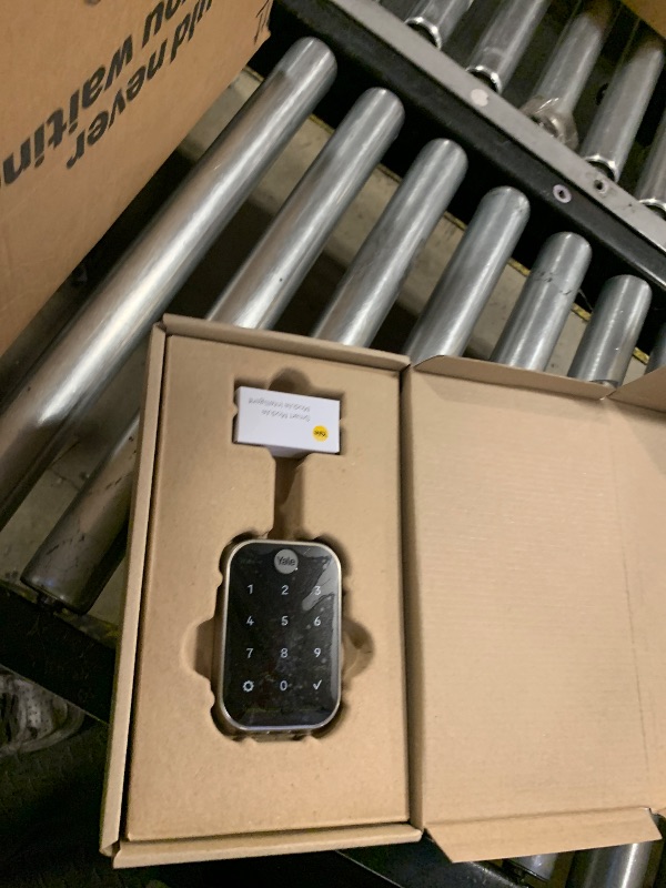 Photo 1 of Yale Assure Lock 2 Smart Deadbolt with Wi-Fi & Keypad - Satin Nickel Keyless Entry Door Lock with App Control, Code Entry & Remote Access - Secure Electronic Door Deadbolt, YRD450-WF1-619