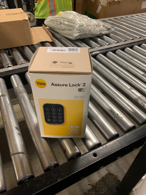 Photo 1 of Yale Assure Lock 2 Smart Deadbolt with Wi-Fi & Keypad - Satin Nickel Keyless Entry Door Lock with App Control, Code Entry & Remote Access - Secure Electronic Door Deadbolt, YRD450-WF1-619