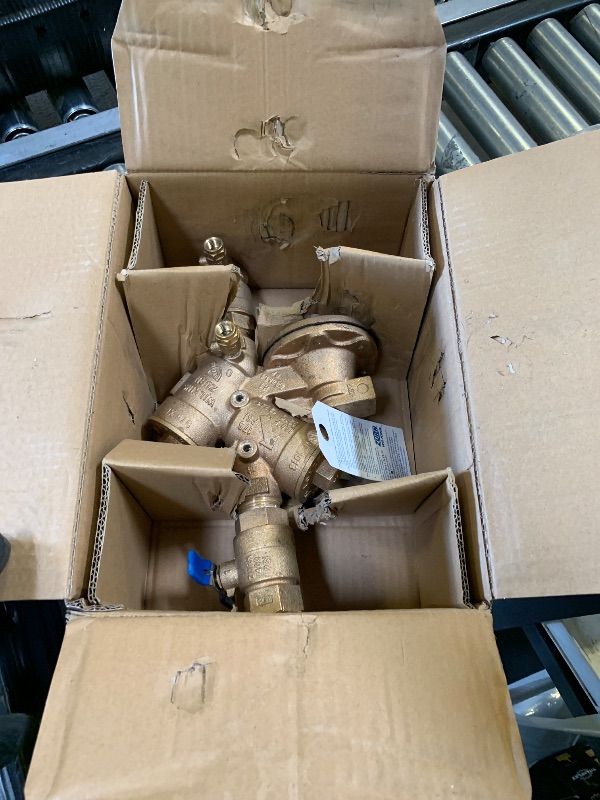 Photo 1 of Zurn Wilkins 1-975XL 1" 975XL Reduced Pressure Principle Backflow Preventer
