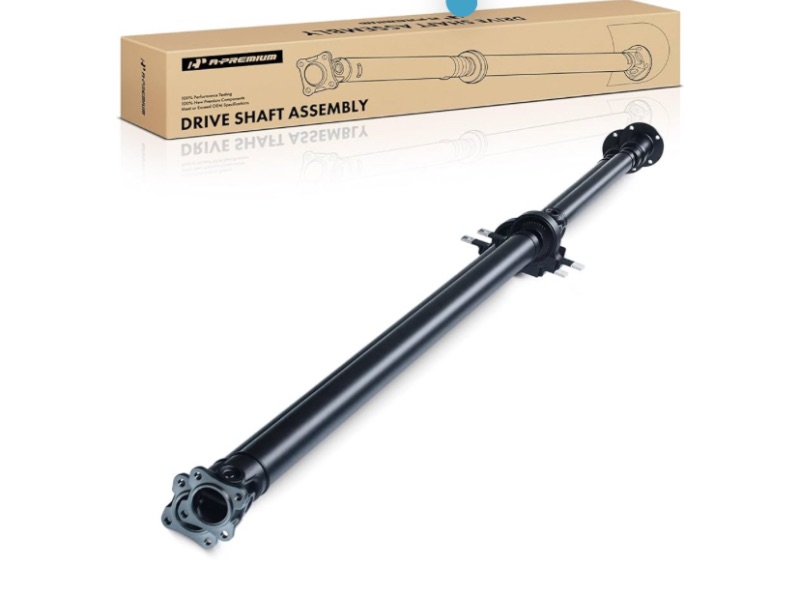 Photo 1 of A-Premium Rear Drive Shaft Driveshaft Assembly Compatible with Ford Fusion & Lincoln MKZ 2007-2012 & Mercury Milan 2007-2011, 2 Piece Replacement, Replace# AE5Z4R602A, Complete Prop Shaft