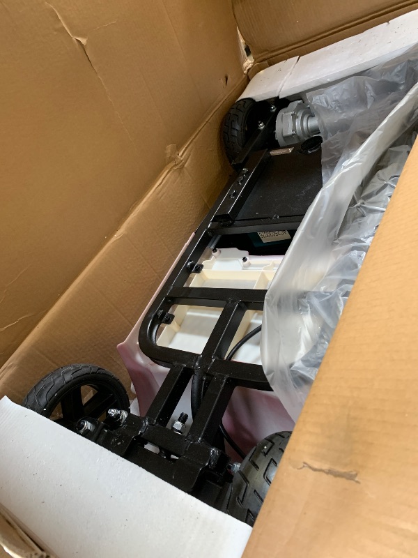 Photo 1 of Wooken Mobility Scooters for Seniors, Adults, 4 Wheels Foldable Powered Mobility Scooter 264 lbs All Terrain, Compact Heavy Duty Electric Powered Wheelchair with Seat for Travel, Smart Safety System