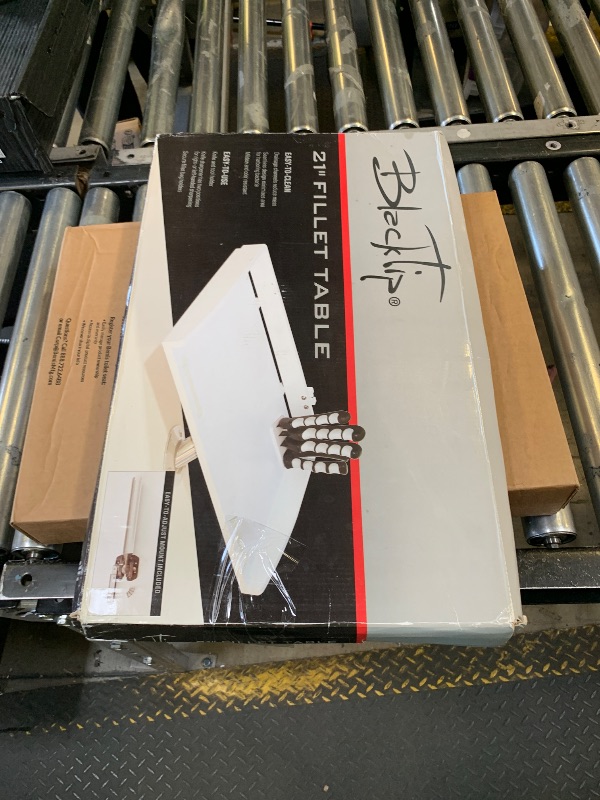 Photo 1 of Magma's T10-312B 21" Inch Fishing Fillet Table - Bait/Fillet Mate with LeveLock Mount, Rod Holder - HDPE, UV-Stabilized - Knife Holster, Plier Storage - Corrosion Resistant - Boat Dock Accessories
