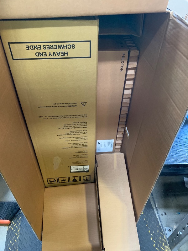 Photo 1 of Peloton Exercise Cross Training Bike, Indoor Stationary Spin Bike for Home Workouts, Space-Friendly Exercise Equipment for Cardio and strength Workout & Indoor Cycling (factory sealed in boxes)