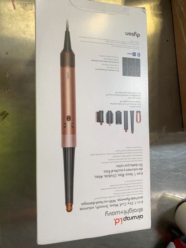 Photo 1 of Dyson Airwrap i.d. Multi-Styler, Allure Winner, Bluetooth Connected, No Heat Damage, 6-in-1 Versatility, Intelligent Hair Styler