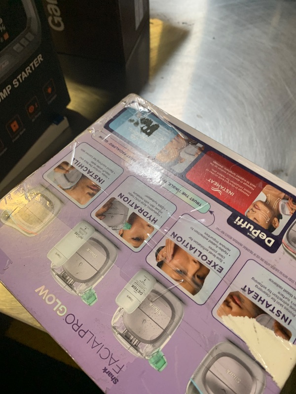 Photo 1 of Shark FacialPro Glow at-Home Hydro-Powered Facial System with DePuffi Hot & Cold Therapy – Professional Spa Skincare Device for Pore Cleansing, Hydration, & Radiant Glow, Lilac, FH320PL