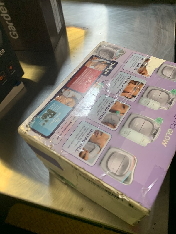 Photo 1 of Shark FacialPro Glow at-Home Hydro-Powered Facial System with DePuffi Hot & Cold Therapy – Professional Spa Skincare Device for Pore Cleansing, Hydration, & Radiant Glow, Lilac, FH320PL