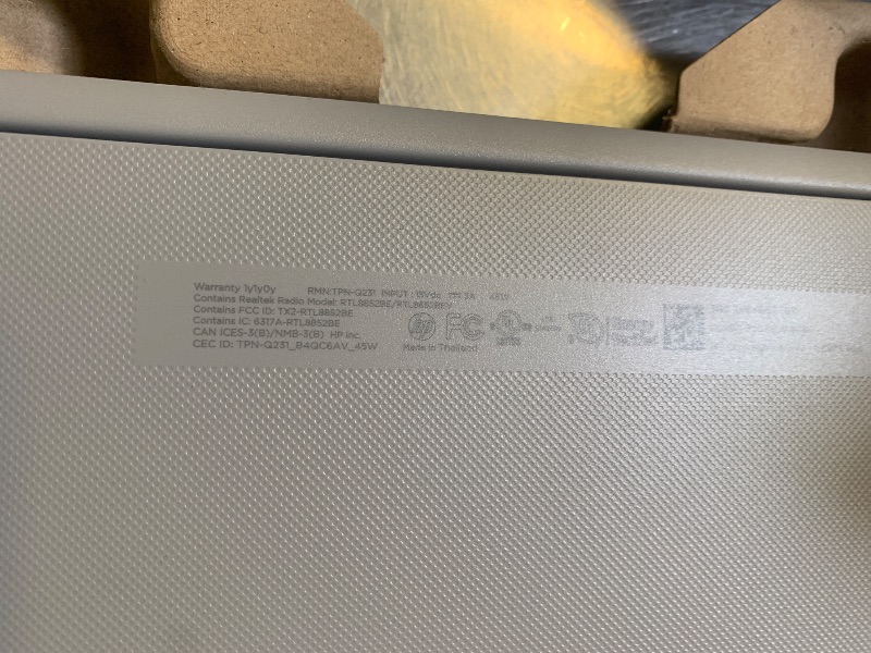 Photo 1 of HP Chromebook 14'' HD Laptop, Student and Business Laptop, Intel Celeron N4500, 4GB RAM, 64GB eMMC, Long Battery Life, Fast Charge, Chrome OS, Gray, 14a-ne1013dx