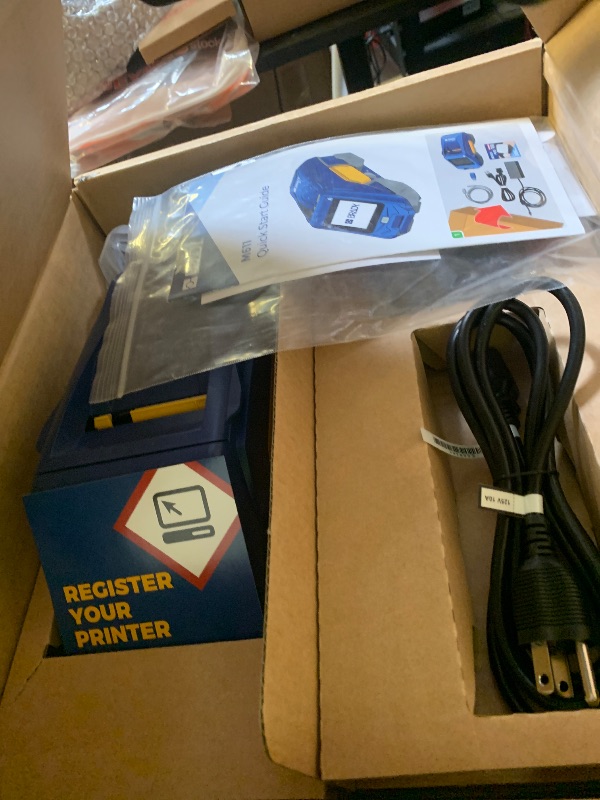 Photo 1 of Brady M611 Bluetooth Label Printer. Flexibility in When, Where, and How You Design and Print Labels.