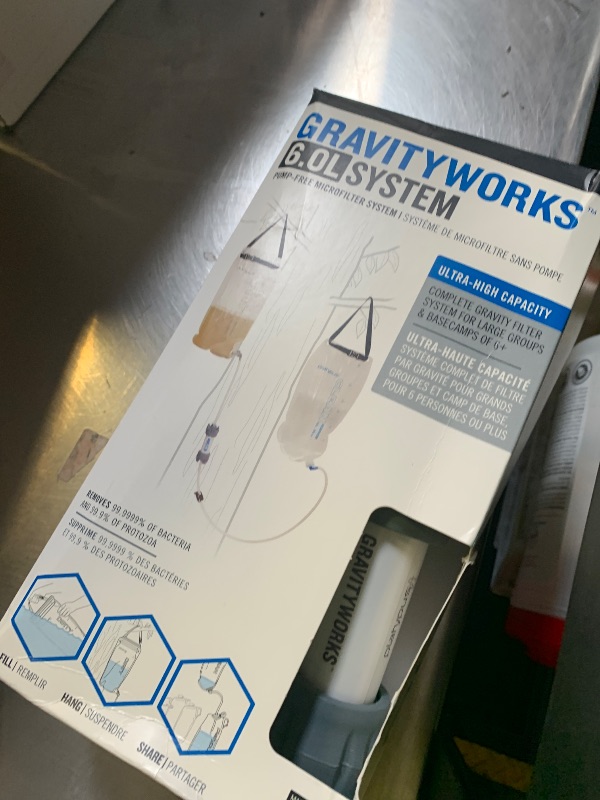 Photo 1 of Platypus GravityWorks Group Camping Water Filter System, 6-Liter