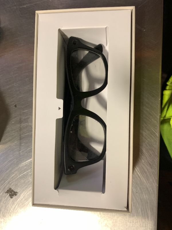 Photo 1 of AI Smart Glasses with Camera, 8MP HD Camera Glasses, 1080P Video & Photo Recording Glasses with Voice Assistant, AI Object Recognition & Translation, Photochromic Lens, Bluetooth for Travel/Work/Vlog