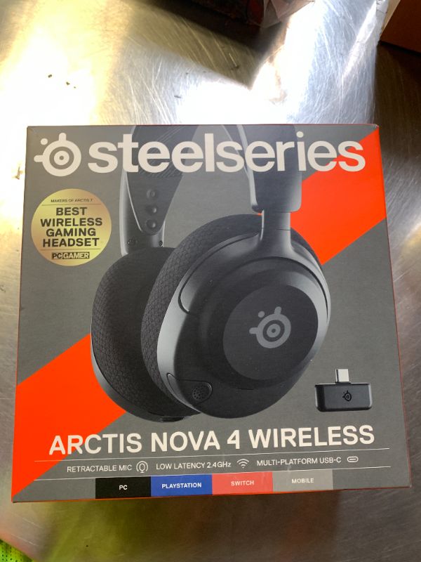 Photo 1 of SteelSeries Arctis Nova 4 Wireless Multi-Platform Gaming Headset
