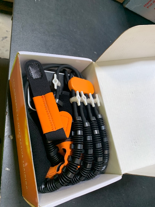 Photo 1 of JBMBHC Rehabilitation Robot Gloves for Stroke Recovery Hemiplegia Finger Hand Function Rehabilitation Therapy Arthriti Glove (Left Hand, M)