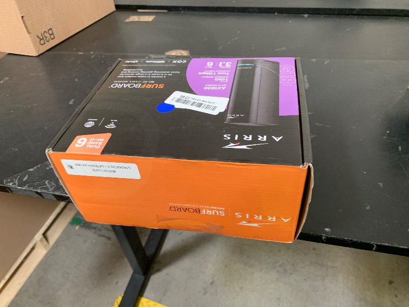 Photo 1 of Arris (G18) - Cable Modem Router Combo - Fast DOCSIS 3.1 Multi-Gigabit WiFi 6 (AX1800), Approved for Comcast Xfinity, Cox, Spectrum & MoreLPNPMGP4987246