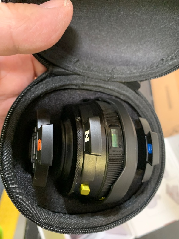 Photo 1 of Freewell 1.55x Anamorphic Lens for iPhone & Samsung - 3-in-1 Streak (Neutral, Gold, Blue) - Cinematic Smartphone Lens with Oval Bokeh - Compatible with 17mm Mount Case & Cage