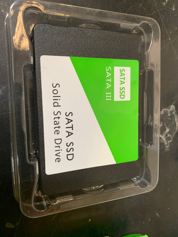 Photo 1 of Western Digital 1TB WD Green Internal SSD Solid State Drive - SATA III 6 Gb/s, 2.5/7mm, Up to 545 MB/s - WDS100T3G0A