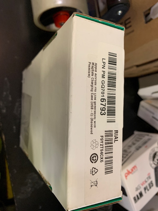 Photo 1 of Apple AirPods Pro (2nd Generation) with MagSafe Charging Case (USB-C) (Renewed Premium)