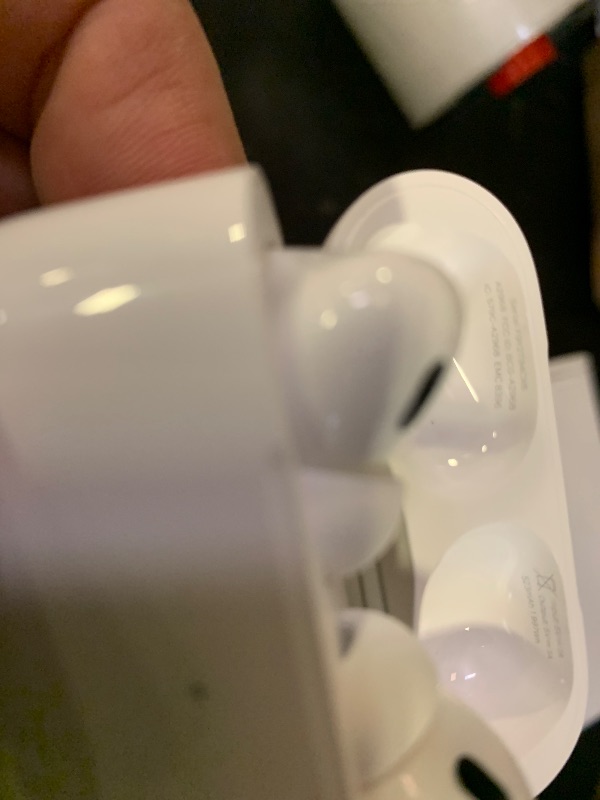 Photo 1 of Apple AirPods Pro (2nd Generation) with MagSafe Charging Case (USB-C) (Renewed Premium)
