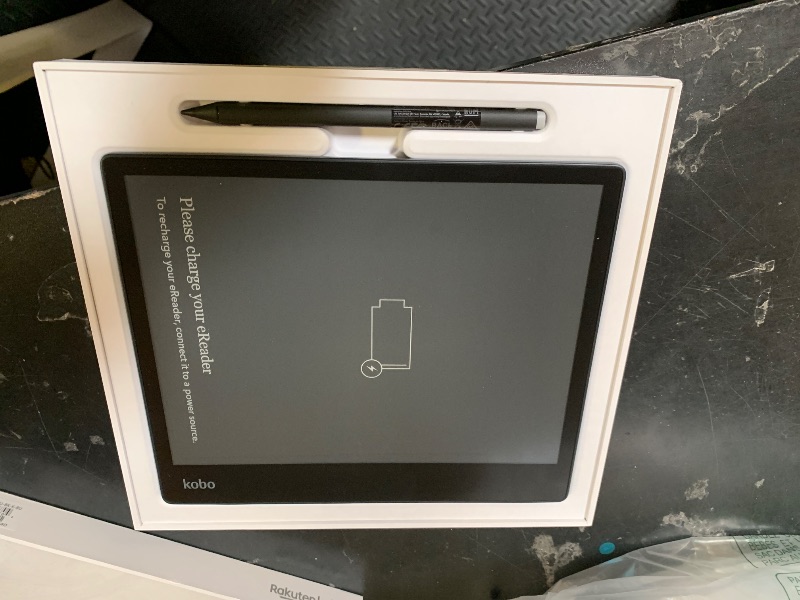 Photo 1 of Kobo Elipsa 2E | eReader | 10.3” Glare-Free Touchscreen with ComfortLight PRO | Includes Kobo Stylus 2 | Adjustable Brightness | Wi-Fi | Carta E Ink Technology | 32GB of Storage