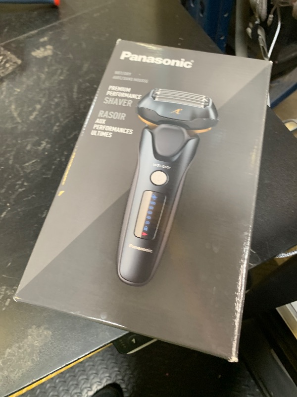 Photo 1 of Panasonic Arc5 Electric Razor for Men with Pop-Up Trimmer, Wet/Dry 5-Blade Shaver, Mens Electric Razors for Shaving Face with Intelligent Shave Sensor and 16D Pivoting Head, ES-LV67-K (Black)