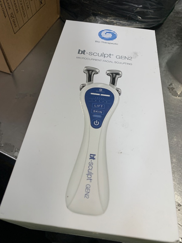 Photo 1 of bt-Sculpt GEN2, Microcurrent Facial Lifting, Sculpting, and Firming with Proprietary Kinesthetic Lifting for Home use (White)