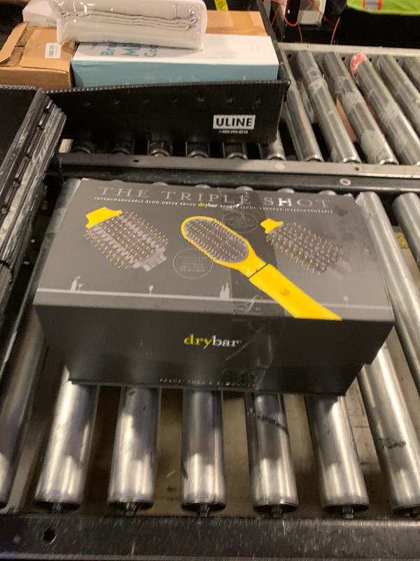 Photo 1 of Drybar The Triple Shot Interchangeable Blow-Dryer Brush – Three Looks, One Hair Tool – Salon Styling Brush for Faster Blowouts