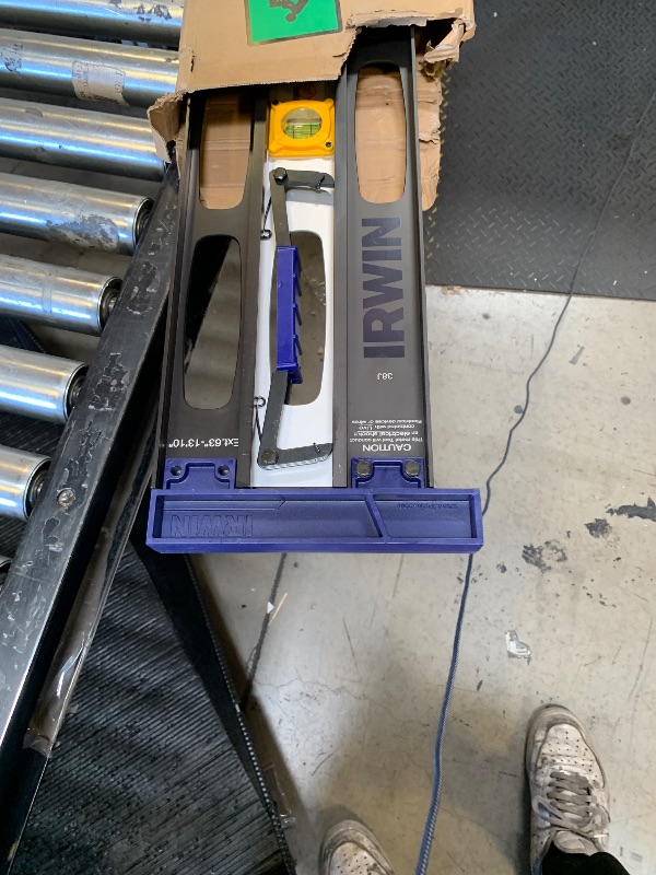 Photo 1 of IRWIN Level, Extendable, 10-Inch, 5-ft to 13-ft (1801107)