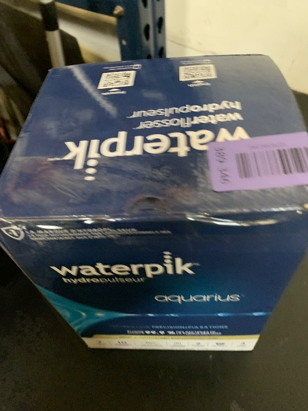 Photo 1 of Waterpik Aquarius Water Flosser For Teeth Cleaning, Gums, Braces, Dental Care, Electric Power With 10 Settings, 7 Tips For Multiple Users And Needs, ADA Accepted, White WP-660, Packaging May Vary