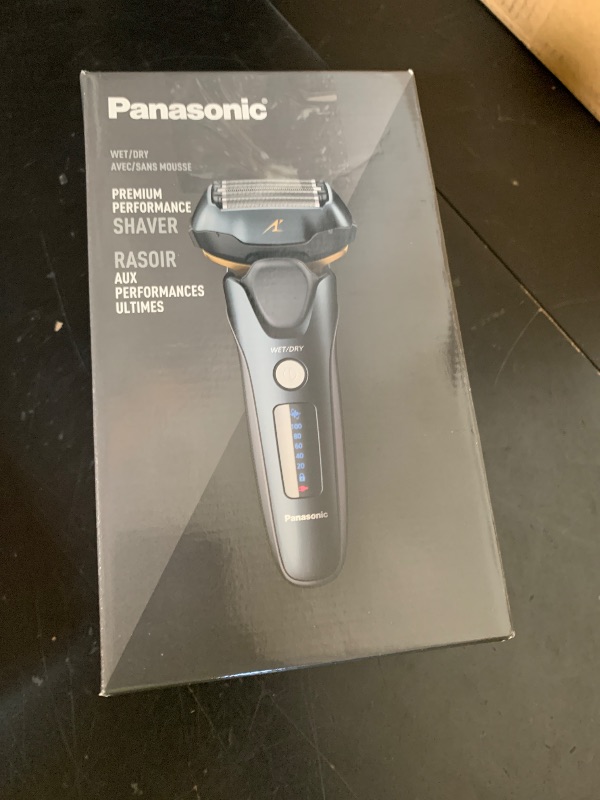 Photo 1 of Panasonic Arc5 Electric Razor for Men with Pop-Up Trimmer, Wet/Dry 5-Blade Shaver, Mens Electric Razors for Shaving Face with Intelligent Shave Sensor and 16D Pivoting Head, ES-LV67-K (Black)