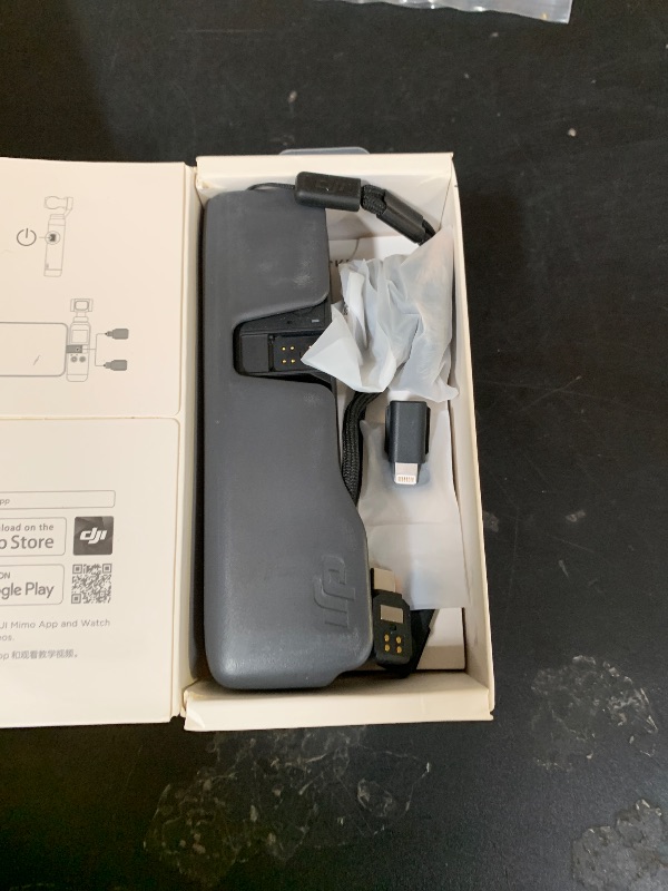 Photo 1 of DJI Pocket 2 Creator Combo, Digital Camera 4K, 1/1.7" CMOS, 64MP Photo, Face Tracking, YouTube, Portable Vlogging Camera for Android and iPhone, Black