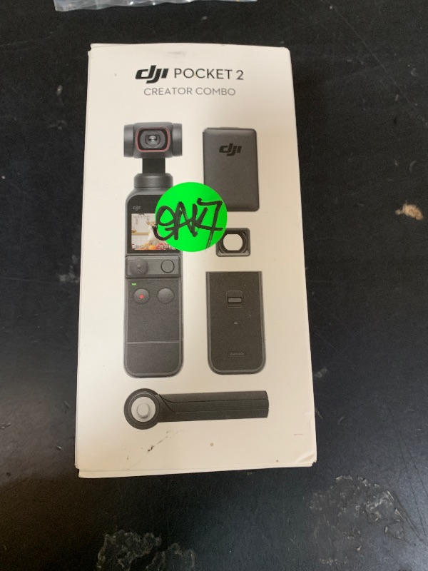 Photo 1 of DJI Pocket 2 Creator Combo, Digital Camera 4K, 1/1.7" CMOS, 64MP Photo, Face Tracking, YouTube, Portable Vlogging Camera for Android and iPhone, Black
