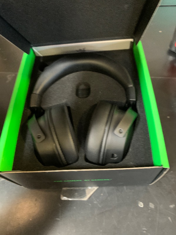 Photo 1 of Razer Kraken V3 Pro Wireless Gaming Headset with Haptic Technology, THX Spatial Audio, 50mm Titanium Drivers, Hybrid Memory Foam Cushions