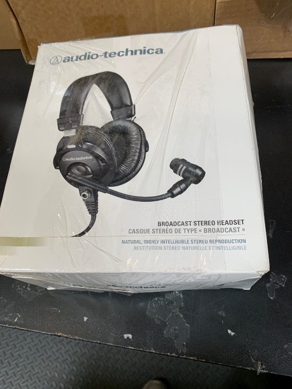 Photo 1 of Audio-Technica BPHS1 Broadcast Stereo Headset with Dynamic Cardioid Boom Mic
