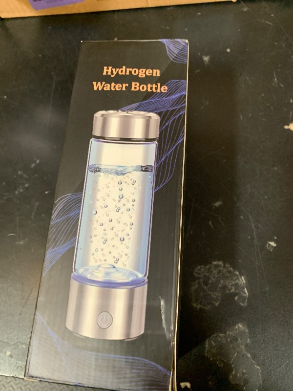 Photo 1 of 2026 Upgrade Hydrogen Water Bottle, Portable Hydrogen Water Ionizer Machine -SPE PEM Tech, Rechargeable Hydrogen Rich Water Glass Bottle for Travel, Gifts for Women, Gifts Idea