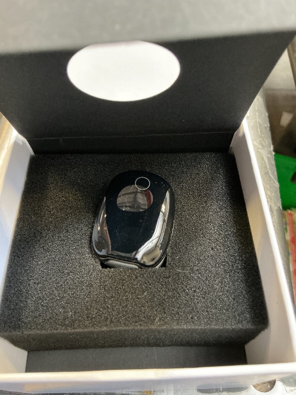 Photo 1 of Wellue O2Ring-S Oxygen Monitor with Vibration Reminder, Bluetooth Pulse Oximeter Tracks SPO2 and Pulse Rate, 24 hrs Battery Life, 4*10 Hours Built-in Memory, Rechargeable Pulse Ox with Free PC & APP