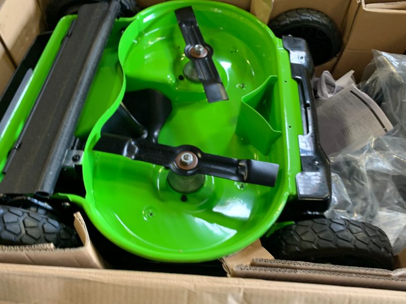 Photo 1 of Greenworks 80V 25" Brushless Cordless (Self-Propelled) Dual Blade Lawn Mower (LED Headlight + Aluminum Handles), Battery And Charger Not Included