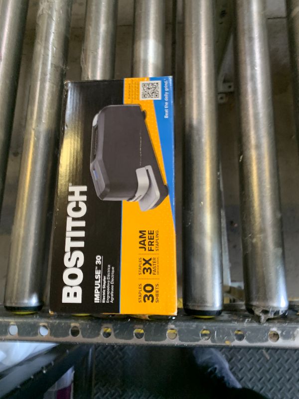 Photo 1 of Impulse 25 Electric Stapler, 25-Sheet Capacity, Black, Sold as 1 Each