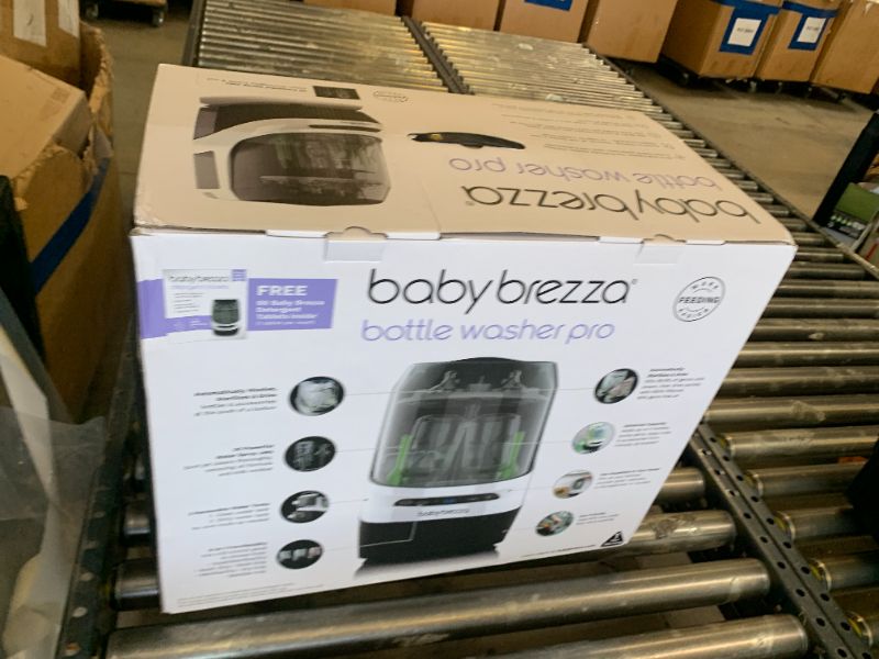 Photo 1 of Baby Brezza Baby Bottle Washer Pro - Clinically Proven Better Cleaning - Washer, Sterilizer + Dryer In One Appliance for Essentials like Bottles + Pump Parts – Machine Replaces Brushes + Racks