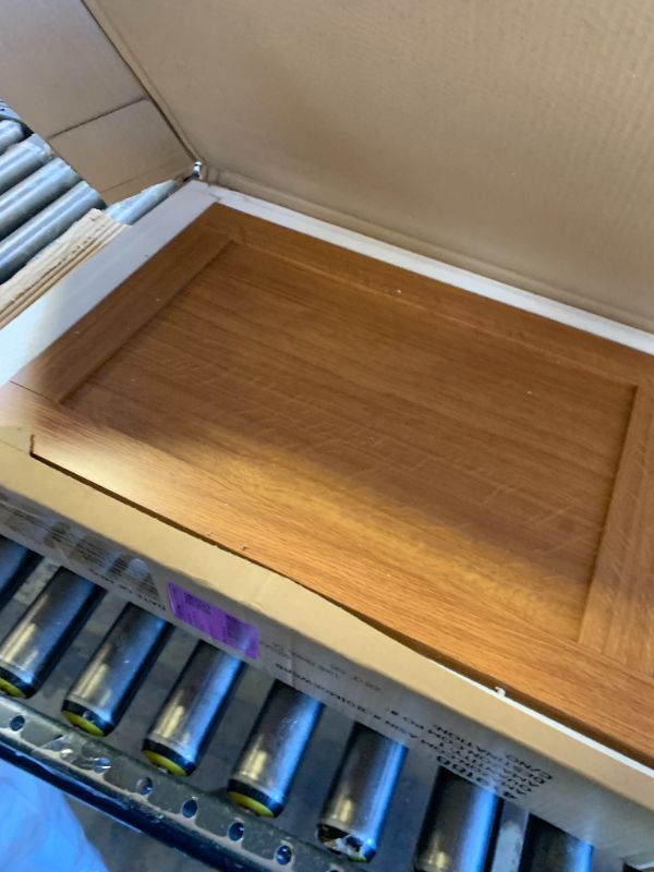 Photo 1 of Sauder Select Storage Cabinet, Pantry Cabinet Kitchen Storage with Adjustable Shelves, Bathroom Storage Cabinet, in Highland Oak