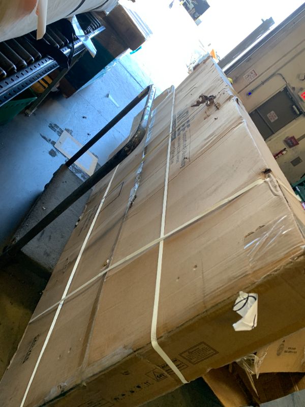 Photo 1 of MAJOR DAMAGE------------------------------------------------SELLING FOR PARTS ONLY-------------------------------------LOAAO 80"X40" LED Mirror for Bathroom, Lighted Bathroom Mirror with Lights, Anti-Fog, Dimmable, Memory Function, Clear Reflection
