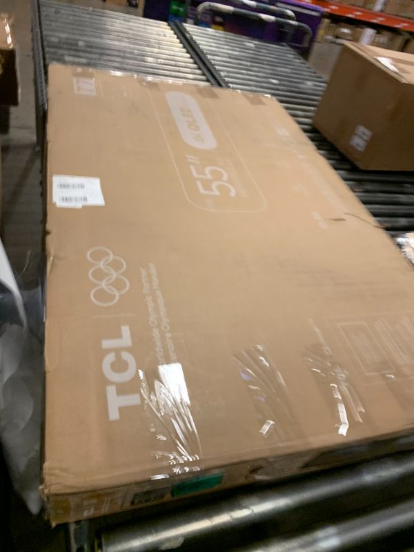 Photo 1 of TCL Amazon Exclusive 55 Inch Class T7 Series | 4K QLED HDR Lag-Free Smart Google TV | 55T7, 2025 Model | 120Hz-144Hz High Brightness, Dolby Atmos, Alexa Voice Remote AI Streaming Gaming Television