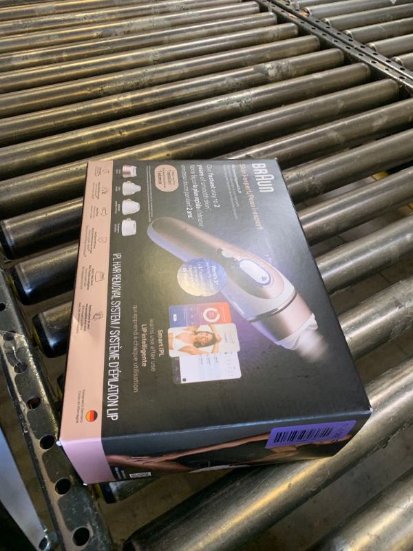 Photo 1 of Braun Skin i-Expert Smart IPL PL7219 at Home Laser Hair Removal for Women and Men with App, Premium Pouch, Venus Razor, 2 Smart Heads, Facial Trimmer