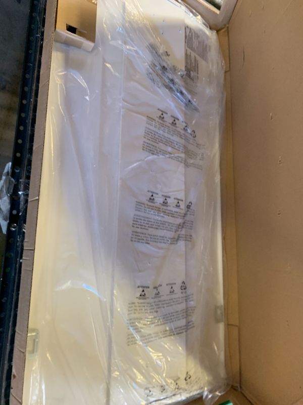 Photo 1 of Lithonia Lighting 2x4 LED Troffer Light, Stack Switch LED Drop In Ceiling Light for Dropped Ceiling, 4000/5000/6000 Adjustable Lumens, 3500K/4000K/5000K Switchable Color Temperature, White