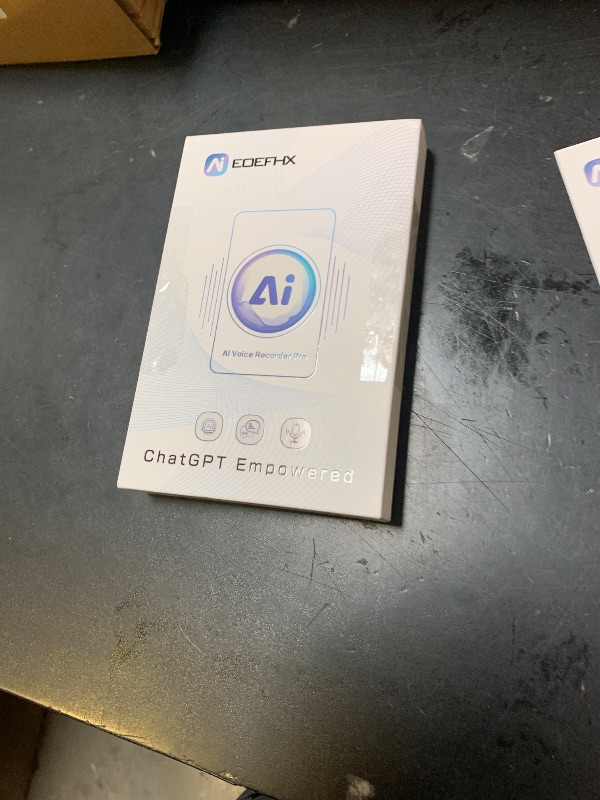 Photo 1 of AI Voice Recorder, Transcribe & Summarize with Deep AI Analysis, Support 152 Languages, App Control, AI Noise Cancellation, Upgraded Built-in MagSafe, 64GB Audio Recorder for Meetings, Lectures, Call